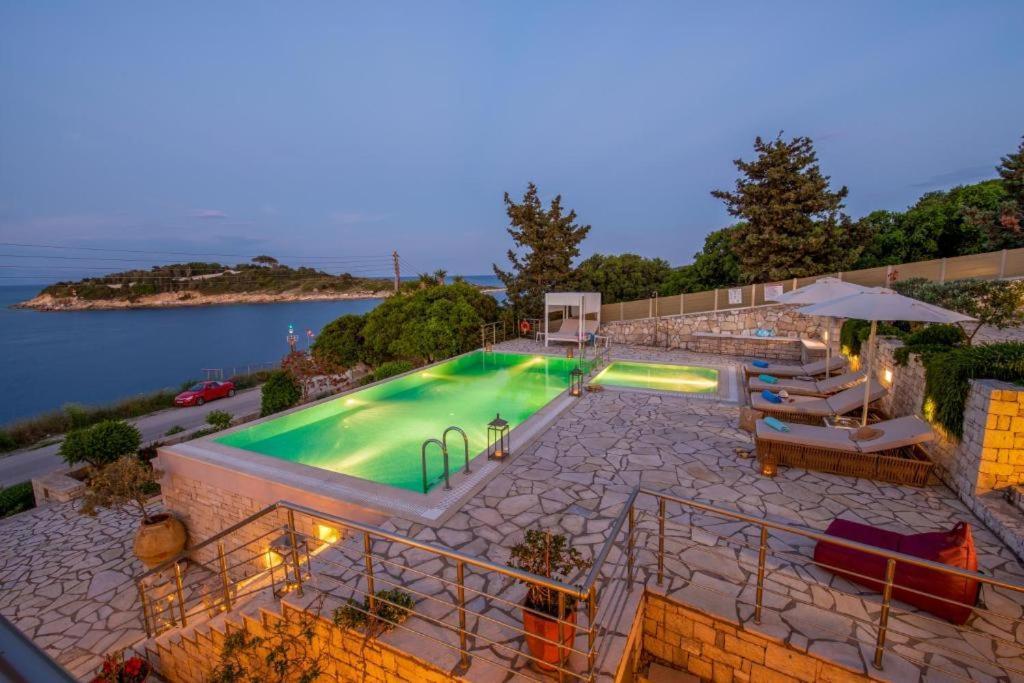 Sea View Suite With Pool Gaios Buitenkant foto
