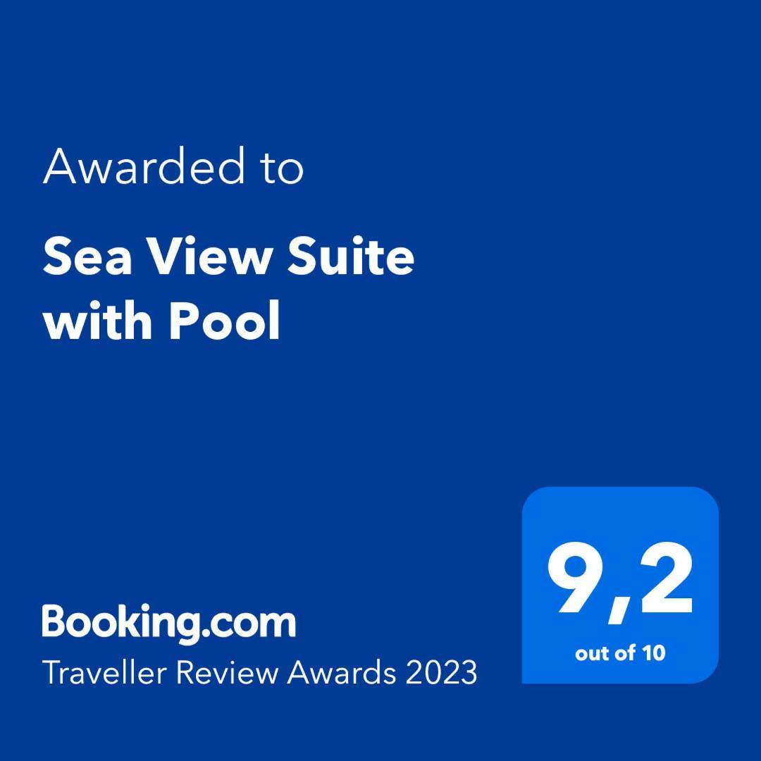 Sea View Suite With Pool Gaios Buitenkant foto